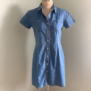 90’s jean dress